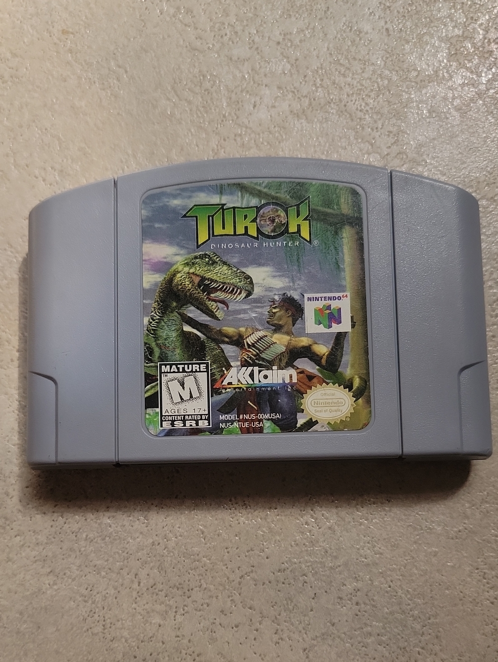 Nintendo64 Turok Dinosaur Hunter